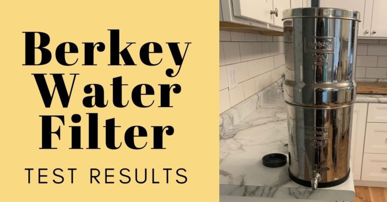 Berkey Water Filter Test Results