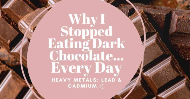Why I stopped eating dark chocolate…every day…at least for now